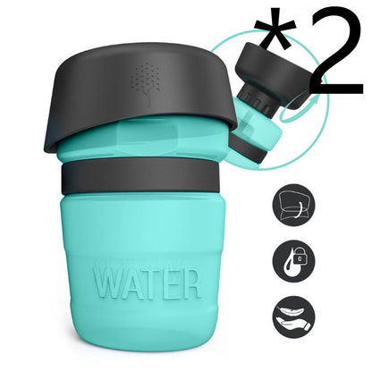New Improved Creative Pet Water Bottle Sports Squeeze Travel Cup Foldable Portable Dog Water Bottle for Walking