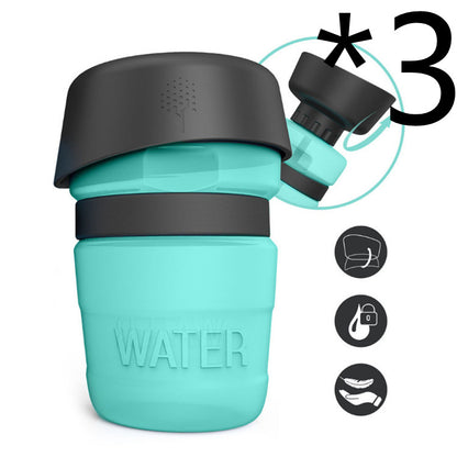 New Improved Creative Pet Water Bottle Sports Squeeze Travel Cup Foldable Portable Dog Water Bottle for Walking