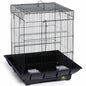 Clean Life Small Flight Cage - White