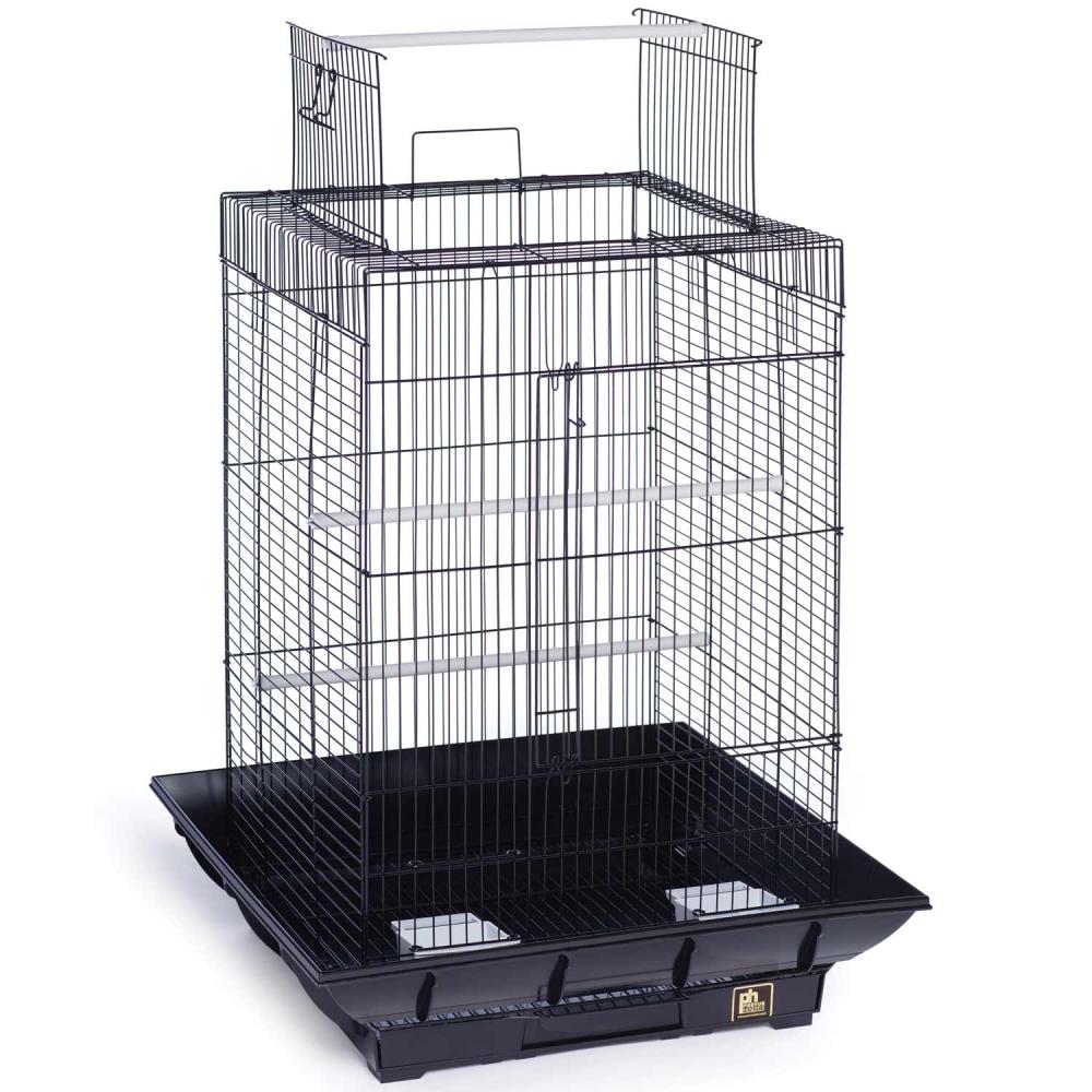 Clean Life Play Top Bird Cage - Green & White