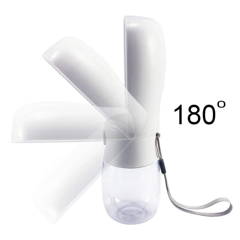 Original Design 300 Ml Portable Pet Dog Water Bottle for Walking Feeder for Dogs Folded Bottle Water Dispenser