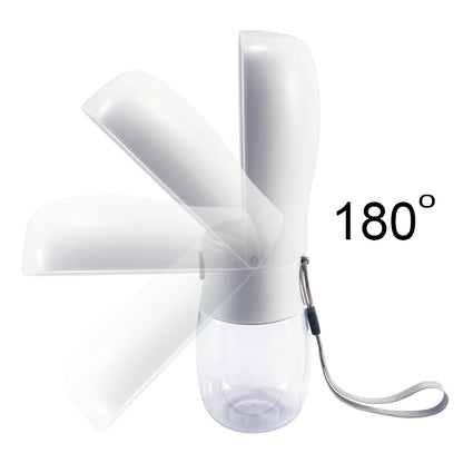 Original Design 300 Ml Portable Pet Dog Water Bottle for Walking Feeder for Dogs Folded Bottle Water Dispenser