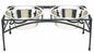 Regal Double Elevated Feeder - Large/Black